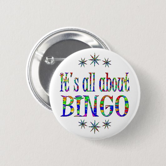 BADGE ROND 5 CM BINGO-TEST (Devant & derrière)