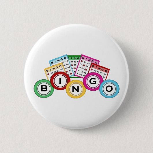 Badge Rond 5 Cm Bingo-test (Devant)