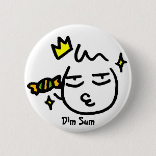 Badge Rond 5 Cm binh, Dim Sum
