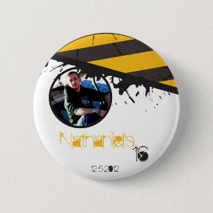 Badge Rond 5 Cm Bio bouton de photo de scène du crime de bande de