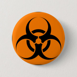 Badge Rond 5 Cm Biohazard 05