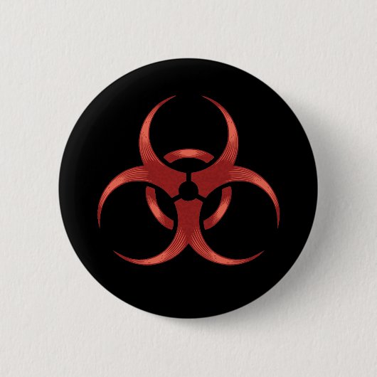 Badge Rond 5 Cm Biohazard 1 (Devant)