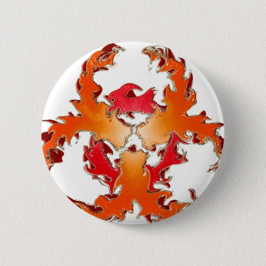Badge Rond 5 Cm Biohazzard_white (Devant)