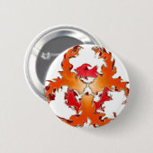 Badge Rond 5 Cm Biohazzard_white (Devant & derrière)