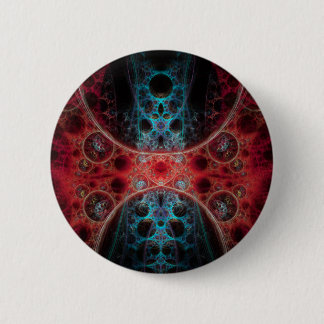 Badge Rond 5 Cm Biomechanica 1 Conception fractale