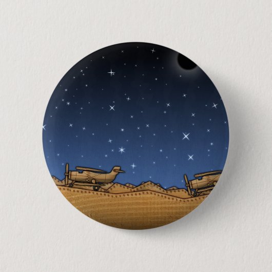 Badge Rond 5 Cm BiPlane's (Devant)