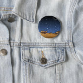 Badge Rond 5 Cm BiPlane's (En situation)