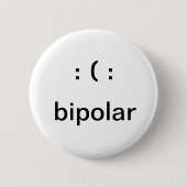 Badge Rond 5 Cm Bipolaire (Devant)