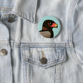 Badge Rond 5 Cm Birdorable Bateleur (En situation)