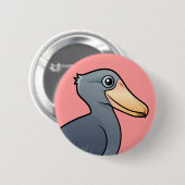 Badge Rond 5 Cm Birdorable Shoebill (Devant & derrière)