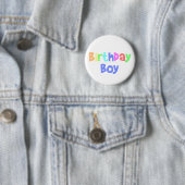 Badge Rond 5 Cm Birthday Boy (En situation)