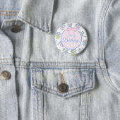 Badge Rond 5 Cm Birthday Pin - Every Day is a Gift Inspired TBBC (En situation)