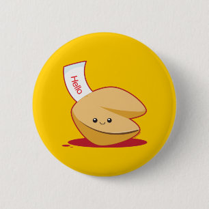 Badge Rond 5 Cm Biscuit de fortune