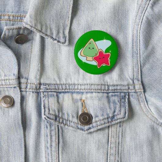 Badge Rond 5 Cm Biscuits (En situation)