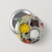 Badge Rond 5 Cm Biscuits délicieux (Devant & derrière)