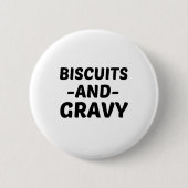 BADGE ROND 5 CM BISCUITS ET GRIS (2) (Devant)
