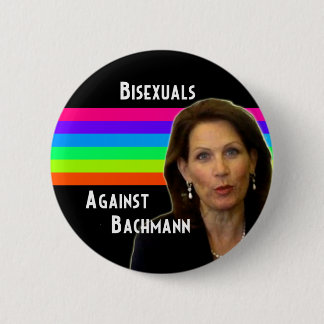Badge Rond 5 Cm Bisexuals contre le bouton de Bachmann