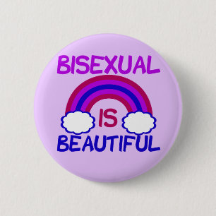 Badge Rond 5 Cm Bisexuel Est Beau