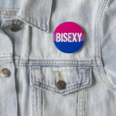 Badge Rond 5 Cm Bisexy (En situation)