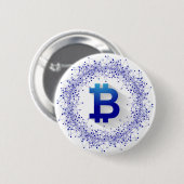 Badge Rond 5 Cm Bitcoin 5 (Devant & derrière)