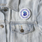 Badge Rond 5 Cm Bitcoin 5 (En situation)