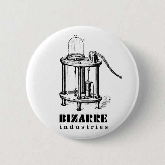 Badge Rond 5 Cm Bizarre Industries Button (Devant)