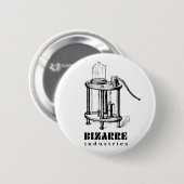 Badge Rond 5 Cm Bizarre Industries Button (Devant & derrière)