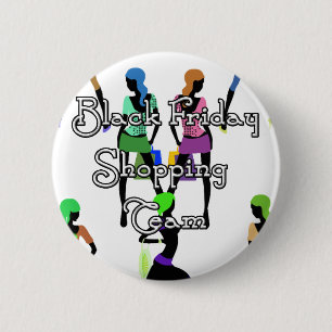 Badge Rond 5 Cm Black Friday Glamor Girls