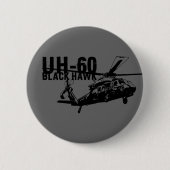 Badge Rond 5 Cm Black Hawk (Devant)