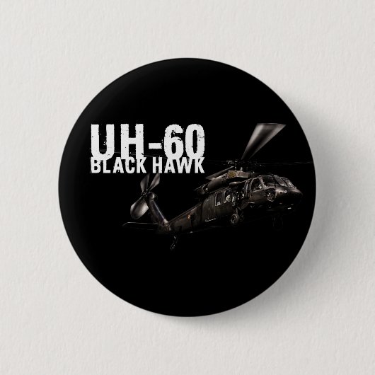 Badge Rond 5 Cm Black Hawk (Devant)