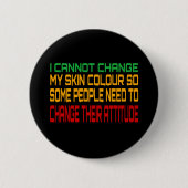 Badge Rond 5 Cm Black History Black Pride Diversity (Devant)