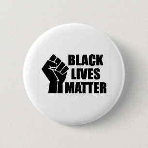 Badge Rond 5 Cm Black Lives Mato - Logo BLM