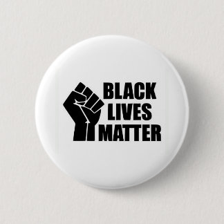 Badge Rond 5 Cm Black Lives Matt - Logo BLM