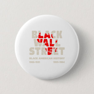 Badge Rond 5 Cm Black Wall Street Tulsa Africaine Junetdix Black W