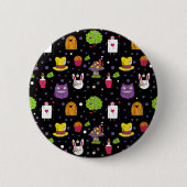 Badge Rond 5 Cm Black Wonderland (Devant)