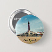 Badge Rond 5 Cm Blackpool (Devant & derrière)