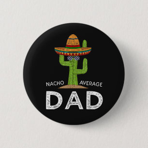 Badge Rond 5 Cm Blague de papa drôle hilarante _ Citation drôle pa