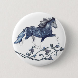 Badge Rond 5 Cm Blámóða
