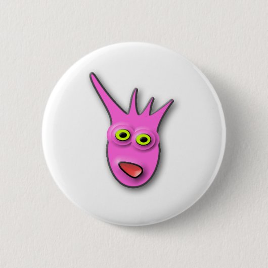 Badge Rond 5 Cm blanc (Devant)