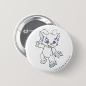 Badge Rond 5 Cm Blanc d'Acara (Devant & derrière)