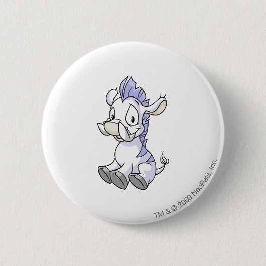 Badge Rond 5 Cm Blanc de Moehog (Devant)