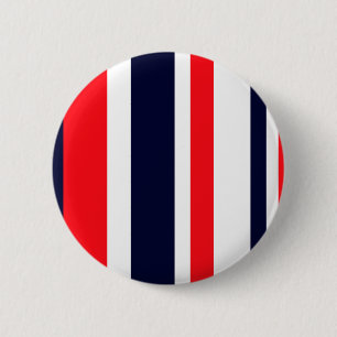 Badge Rond 5 Cm Blancs, Bleus Et Rouges
