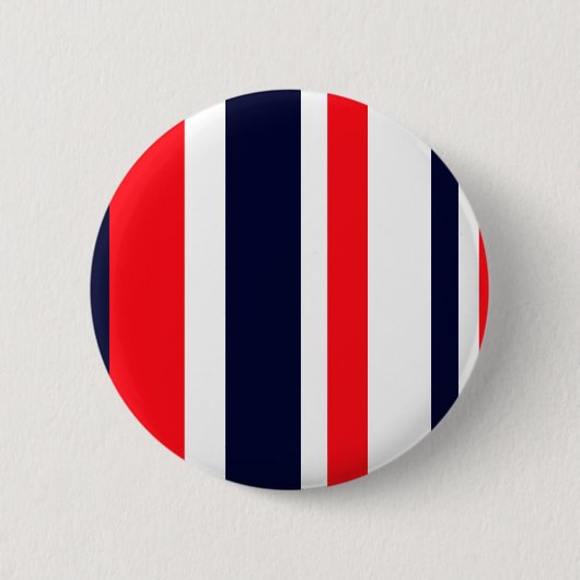 Badge Rond 5 Cm Blancs, Bleus Et Rouges (Devant)