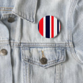 Badge Rond 5 Cm Blancs, Bleus Et Rouges (En situation)