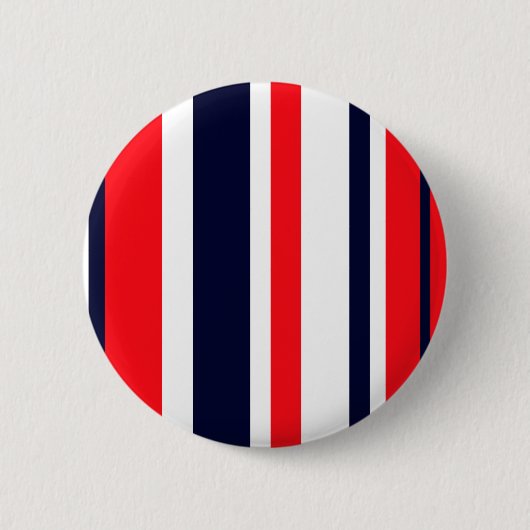 Badge Rond 5 Cm Blancs, Bleus Et Rouges (Devant)