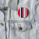 Badge Rond 5 Cm Blancs, Bleus Et Rouges (En situation)