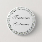 Badge Rond 5 Cm Blancs personnalisables (Devant)