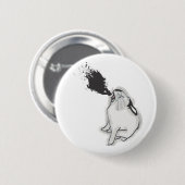 BADGE ROND 5 CM BLARGH ! (Devant & derrière)