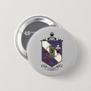 Badge Rond 5 Cm Blason Tau Epsilon Phi Tau
