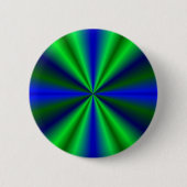 Badge Rond 5 Cm blau grün Regenbogen (Devant)